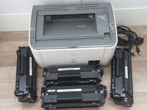 Принтер + 4 картриджа. Canon LBP 3000