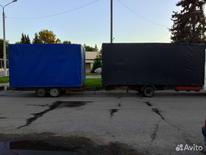 Прицеп шторный АвтоМаш 816022, 2015