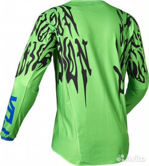 Мотоджерси Fox 180 Peril Jersey (Flow Green, S, 2