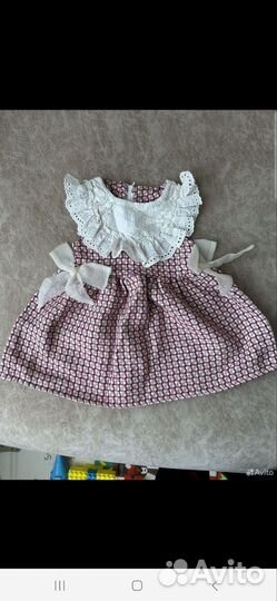 Платье для девочки 80
