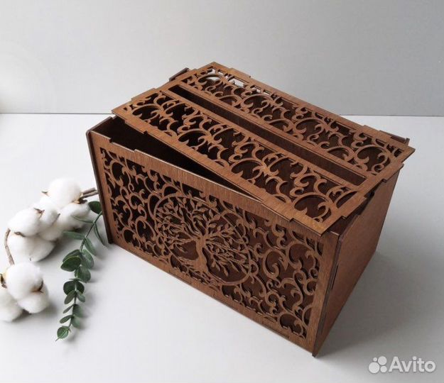 Свадебный сундук для денег