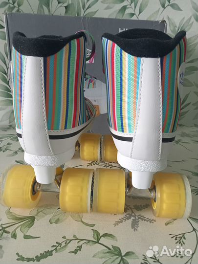 Новые немецкие ролики-квады Hudora 38 (abec7)