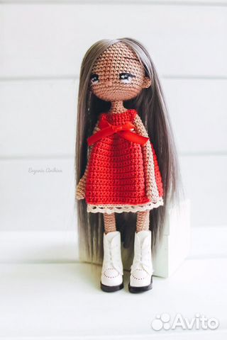 Вязаная кукла