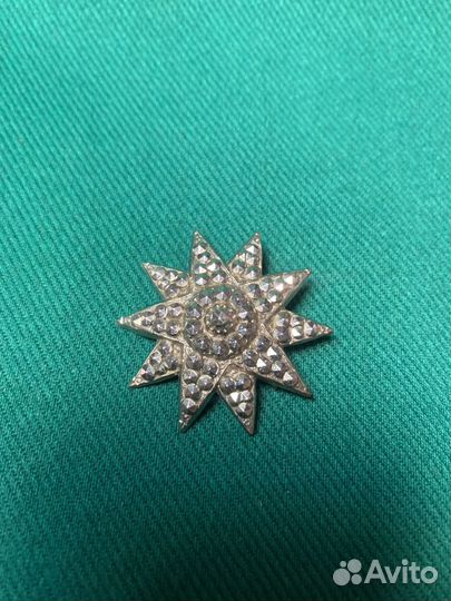 Антикварная брошь 1920-х