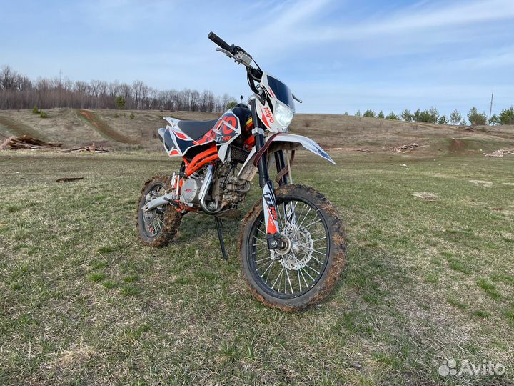 Питбайк kayo basic TT140ем 17/14 KRZ