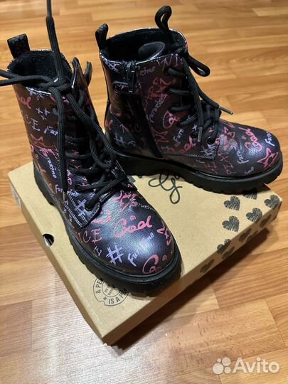 Ботинки на девочку, размер 33
