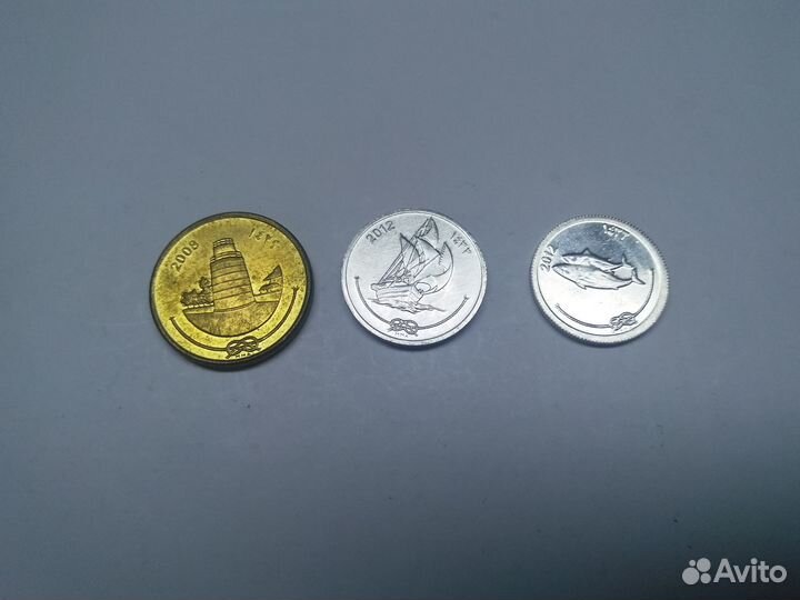 Монеты. Мальдивы