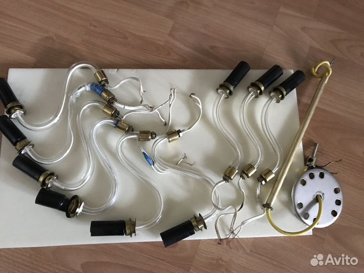 Рожки, запчасти для хрустальной люстры