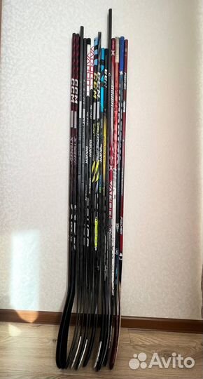 Хоккейные клюшки Bauer, CCM, True, Sherwood