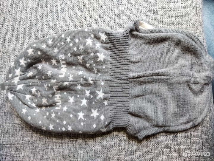 Шапка шлем пакетом