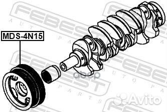 Шкив коленвала MDS-4N15 Febest