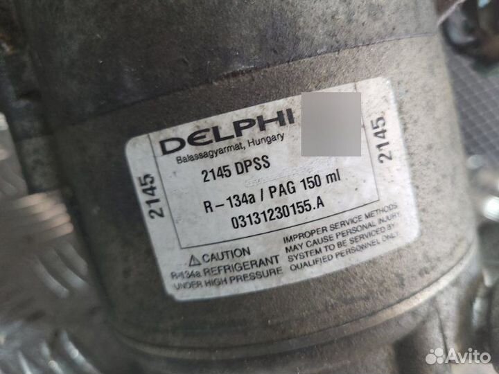 Компрессор кондиционера Opel Astra G F35 Z18XE