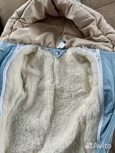 Зимний комбинезон-трансформер для двойни