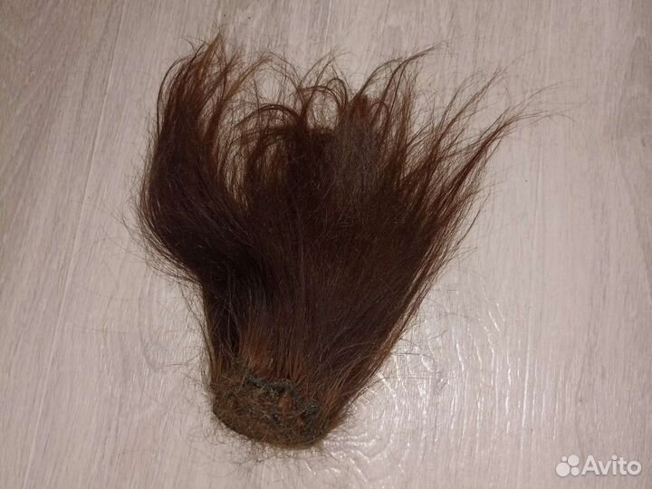 Парик-шиньон-хвост из натуральных волос