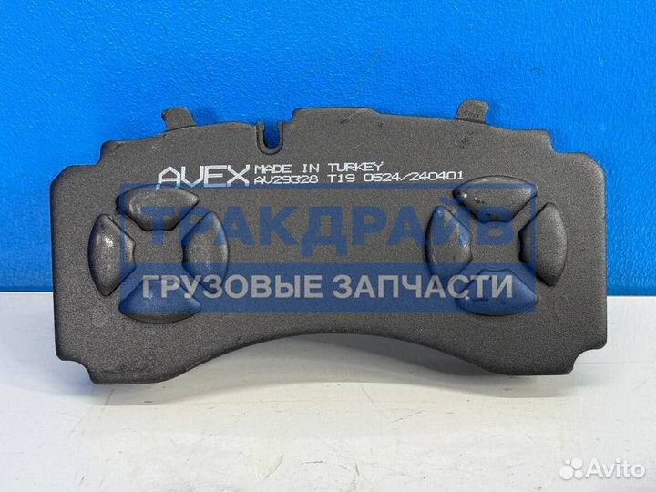 Колодки тормозные для полуприцепов Шмитц 29328