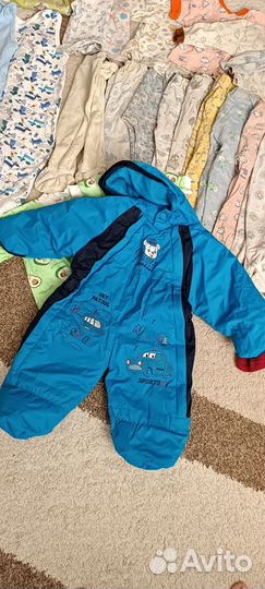 Продам детские вещи пакетом 68-80