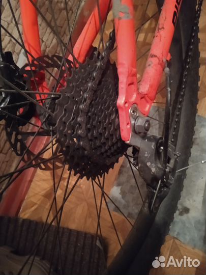 Горный Велосипед полуфетбайк. 27.5