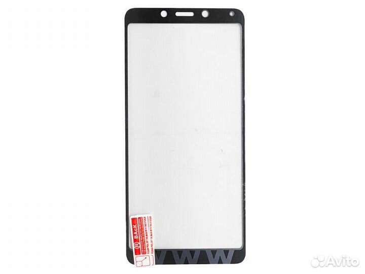 Стекло для Xiaomi Redmi 6/6A 2D (черный)