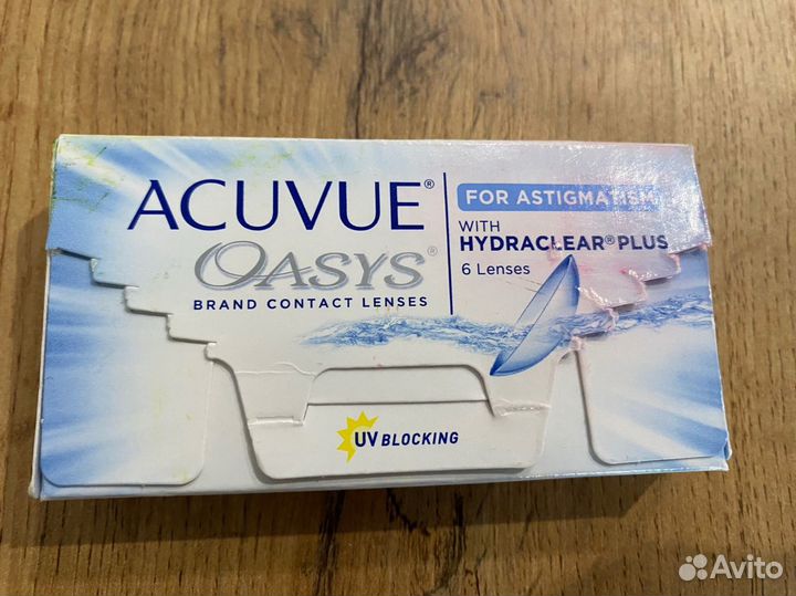 Линзы acuvue oasys astigmatism