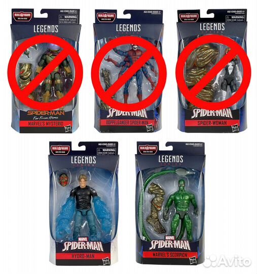 Фигурки Marvel Legends Molten Man