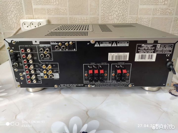 Av ресивер/усилитель Pioneer vsx d512