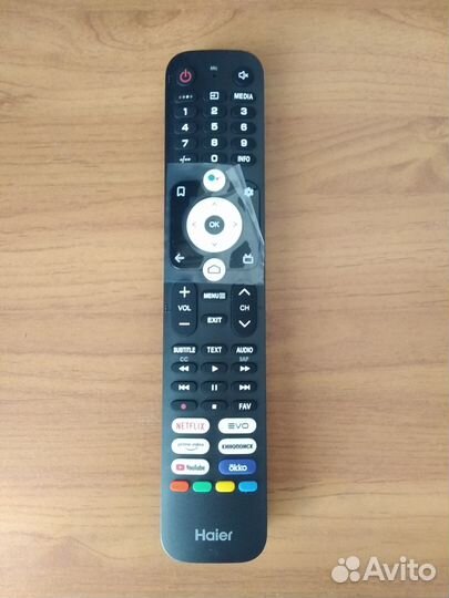 Пульт управления на TV Haier