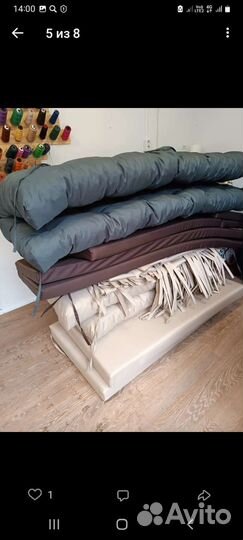 Подушки для уличной мебели и скамеек