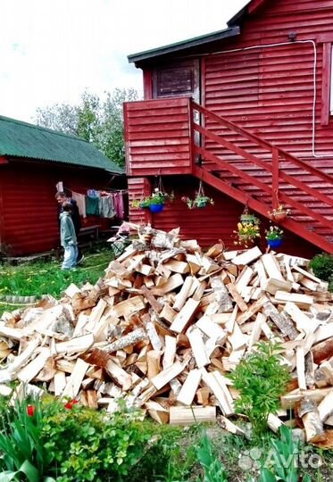 Дрова Ольха от 1 куба с доставкой в Выборге любого