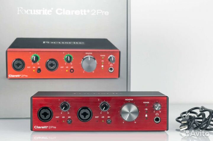 Focusrite Clarett+ 2Pre USB