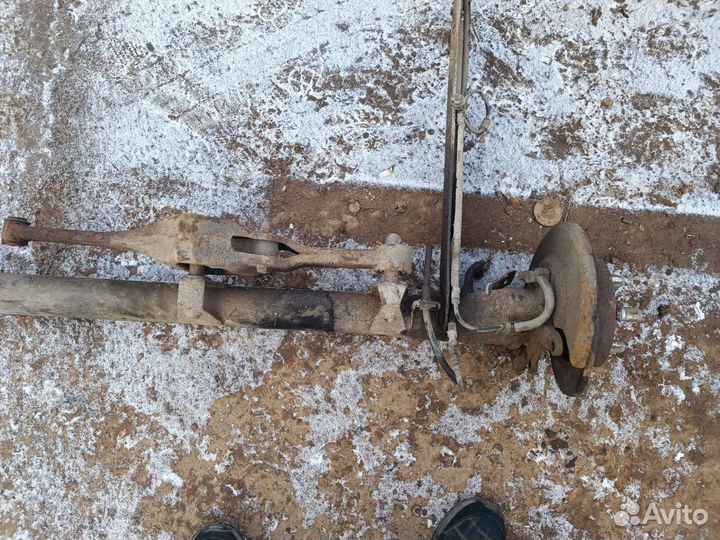 Балка задняя Ниссан Альмера N 15 1999г