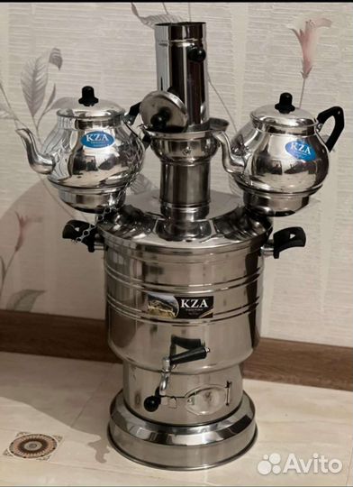 Турецкий самовар на дровах