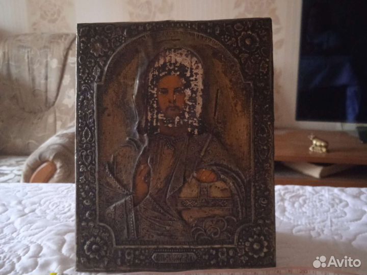 Старинные иконы Господь Вседержитель, живопись