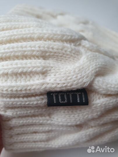 Комплект шапка и шарф женские