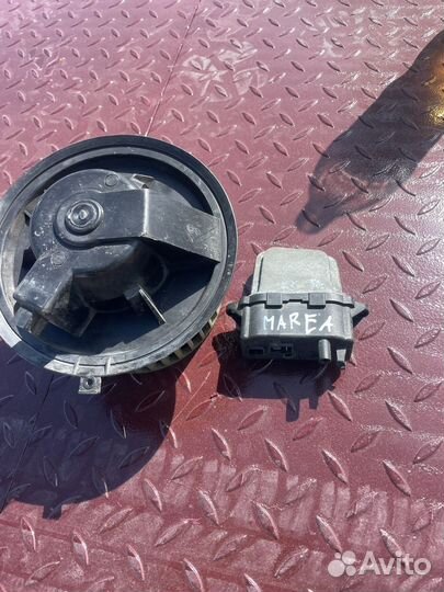 Моторчик печки Fiat Marea Albea и Резистор