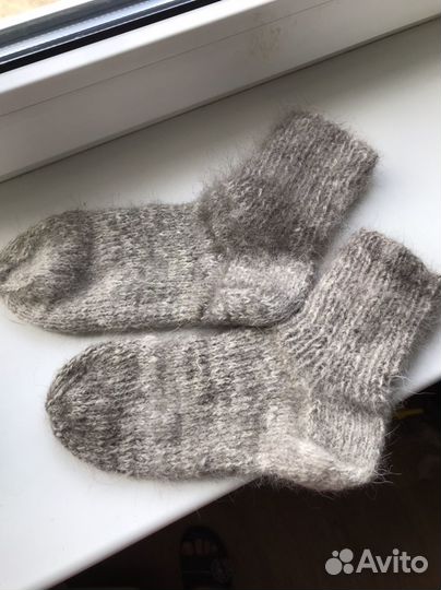 Носки из собачьей шерсти