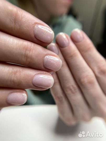 Маникюр с покрытием гель лак