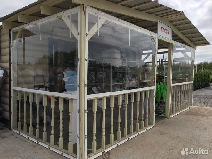 Мягкие окна на веранду