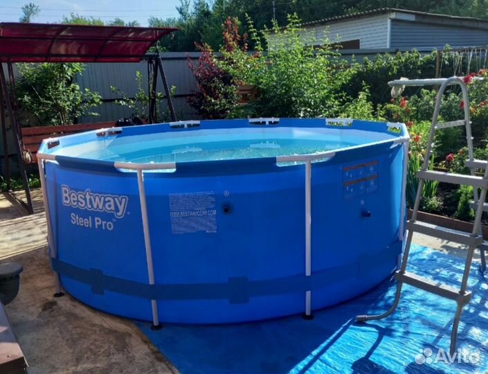 Бассейн с фильтром 305х100 см