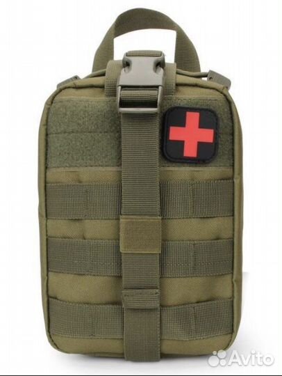 Аптечка тактическая (мох и олива)