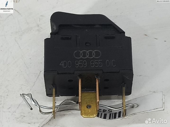 Кнопка стеклоподъемника переднего левого 4D0959855 на Audi A4 B5 (1994-2001)