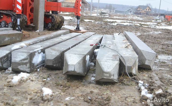 Железобетонные забивные сваи