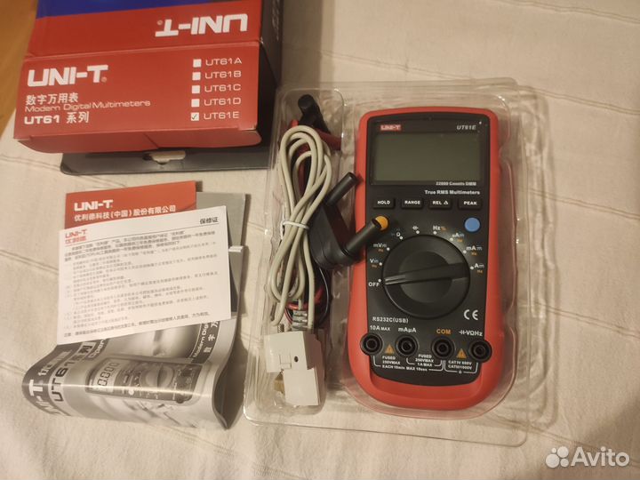 Мультиметр Unit ut61e