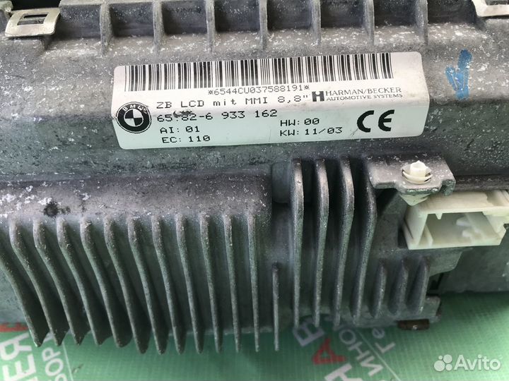 Дисплей компьютера информационный BMW 7 E65