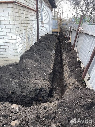 Услуги миниэкскаватора