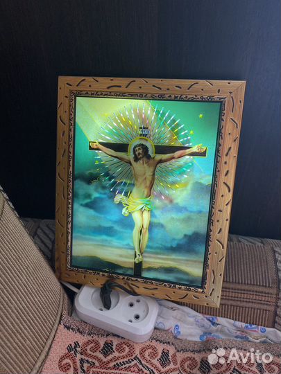 Икона электрическая картина