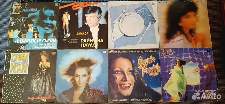 Виниловые пластинки СССР отечественные исполнители