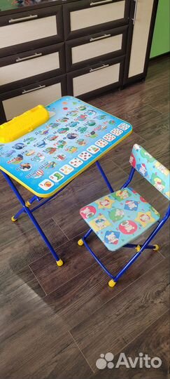 Детская мебель стол и стул 