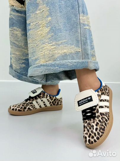 Кроссовки Adidas Wales Bonner Leopard