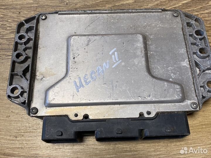 Renault megane 2 блок управления двигателем