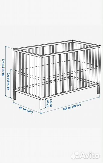 Детская кроватка трансформер